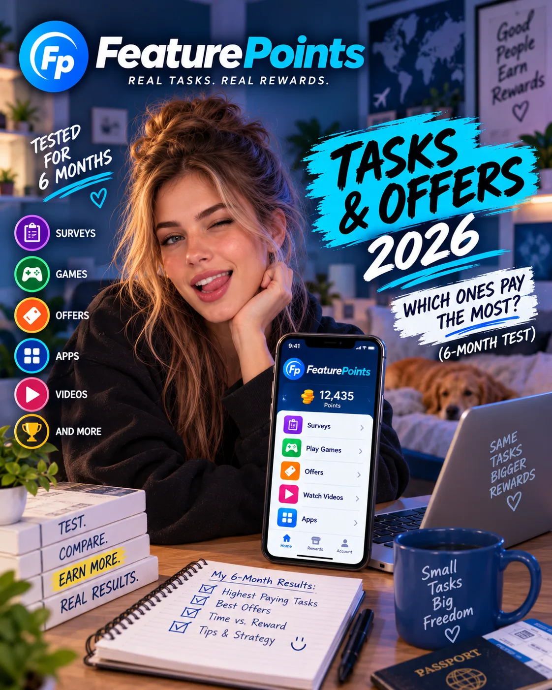 FeaturePoints Tasks & Offers 2026: Which Ones Pay the Most