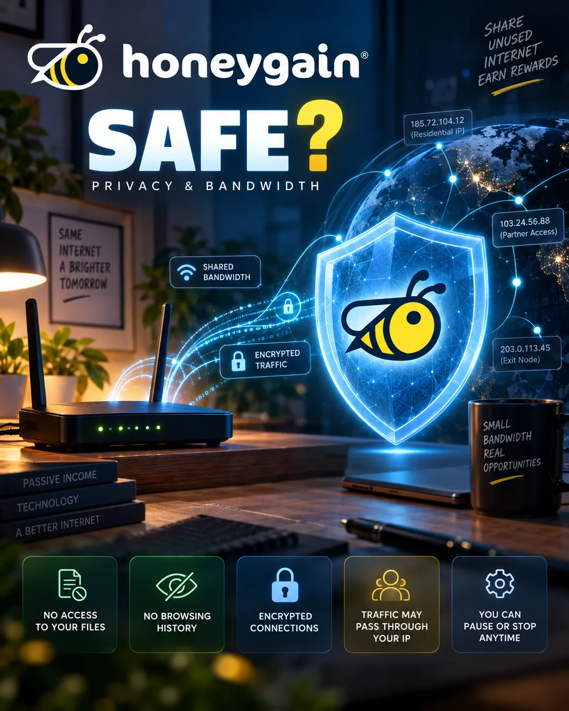 Is Honeygain Safe? Data Privacy, Bandwidth Risks & What You Should Know (2026)
