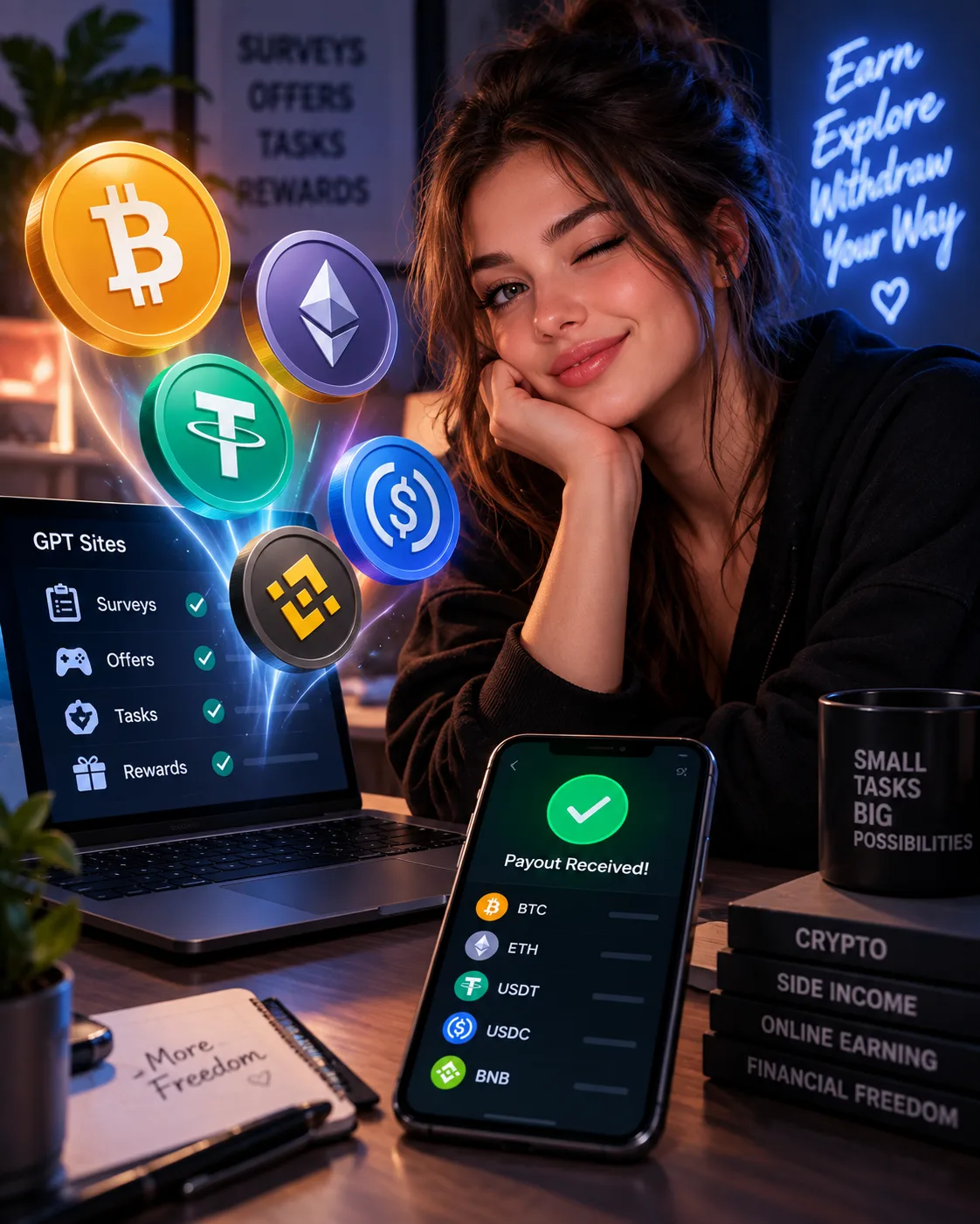 Crypto Payouts on GPT Sites: Worth It or Risky? (2026 Guide)