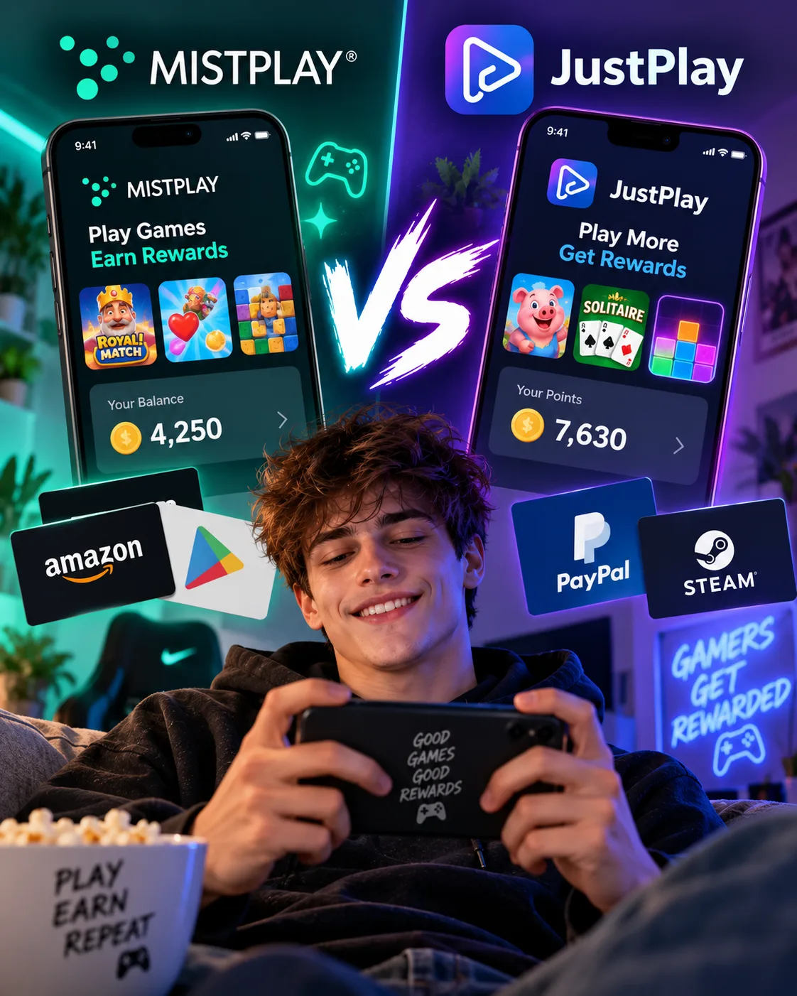 Mistplay vs JustPlay 2026: Which Game Rewards App Pays More?