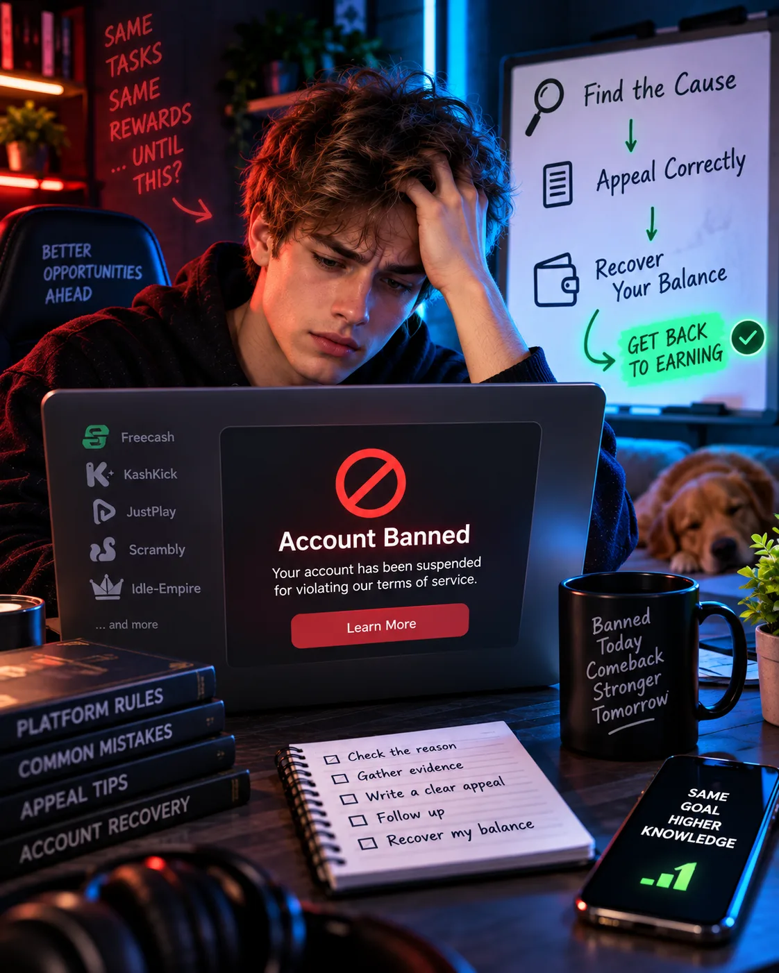 GPT Site Account Banned? Causes, Appeals and How to Recover Your Balance