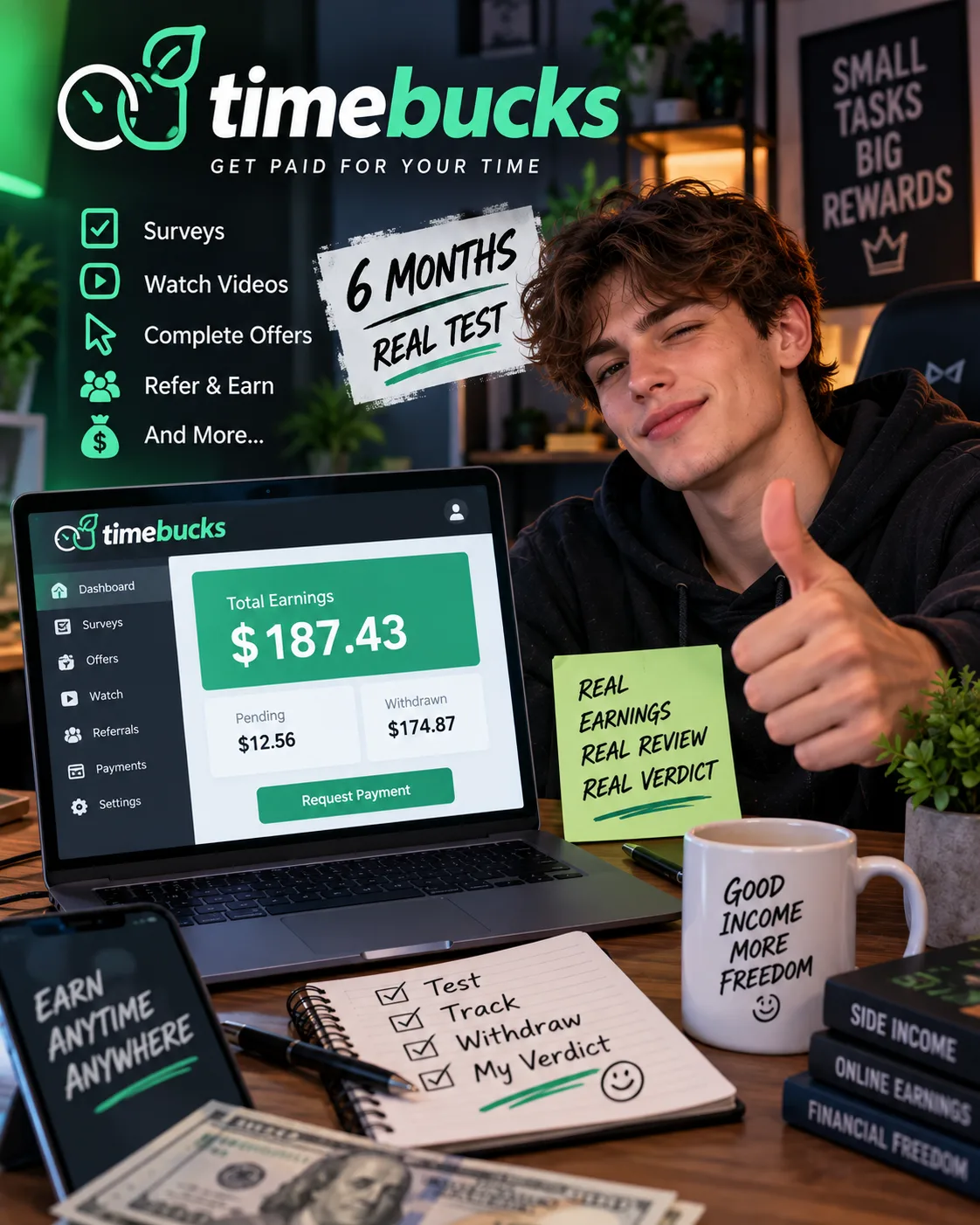 TimeBucks Review 2026: Platform Analysis — Real Earnings & Verdict