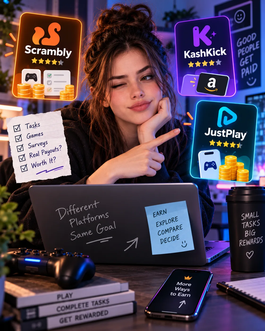 Scrambly, KashKick & JustPlay Reviews: The Emerging GPT Platforms Nobody Is Covering Honestly Yet