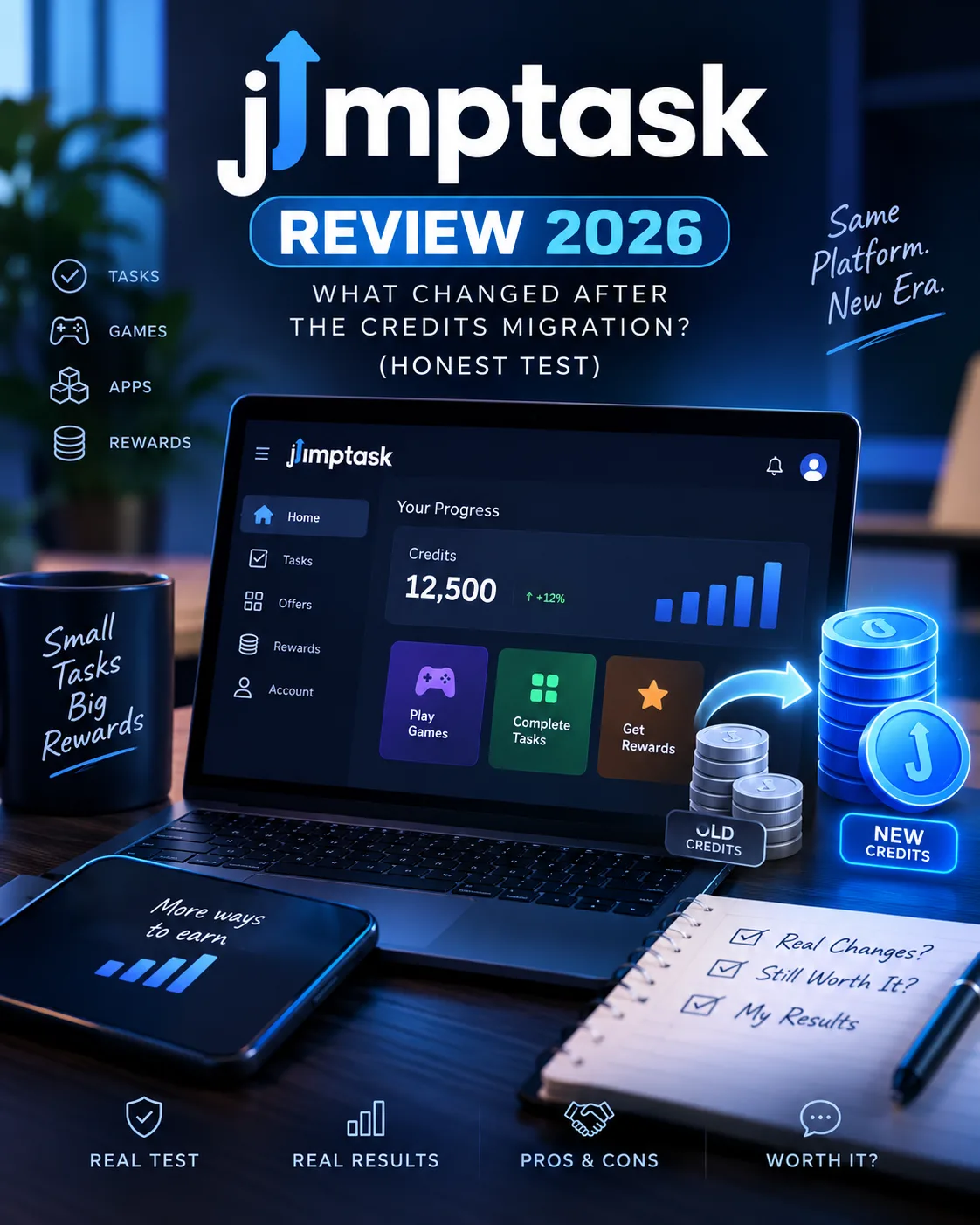 JumpTask Review 2026: What Changed After the Credits Migration
