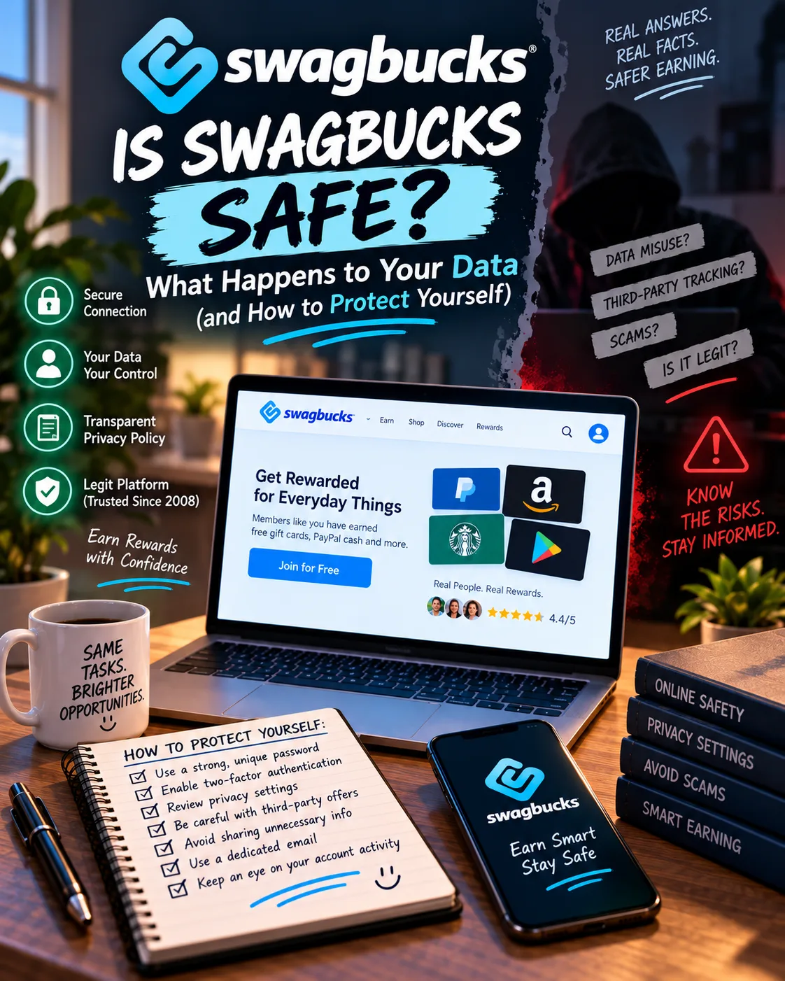 Is Swagbucks Safe? What Happens to Your Data (and How to Protect Yourself)