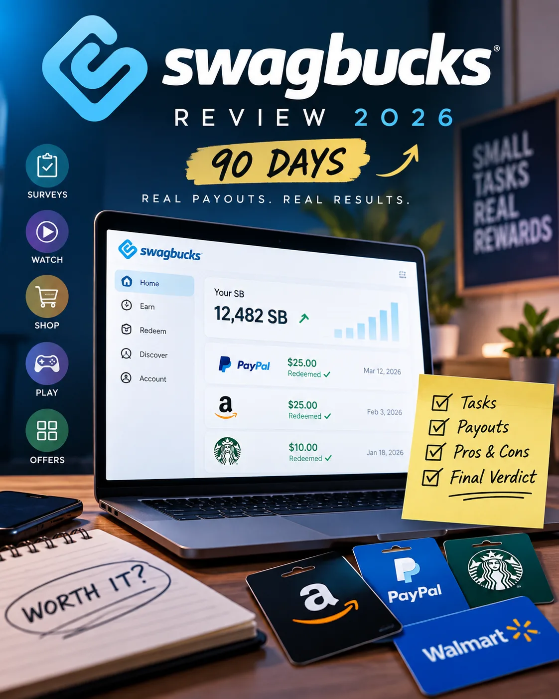 Swagbucks Review 2026: Platform information and limitations