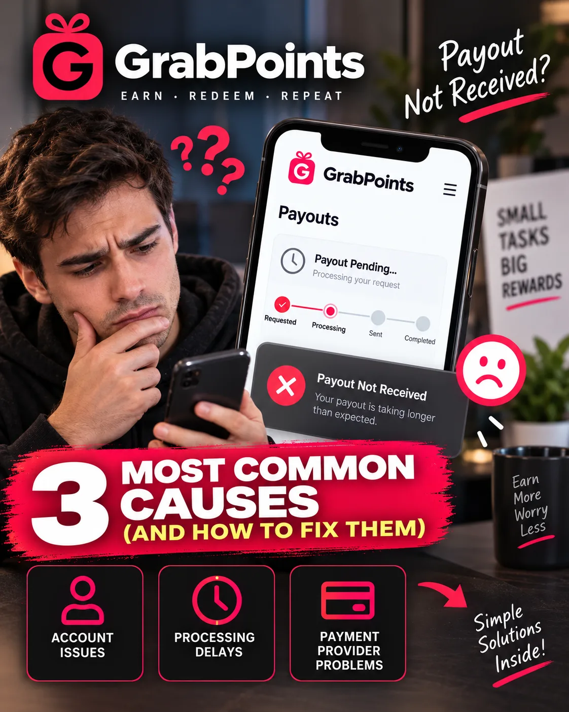 GrabPoints Payout Not Received? 3 Most Common Causes (and How to Fix Them)
