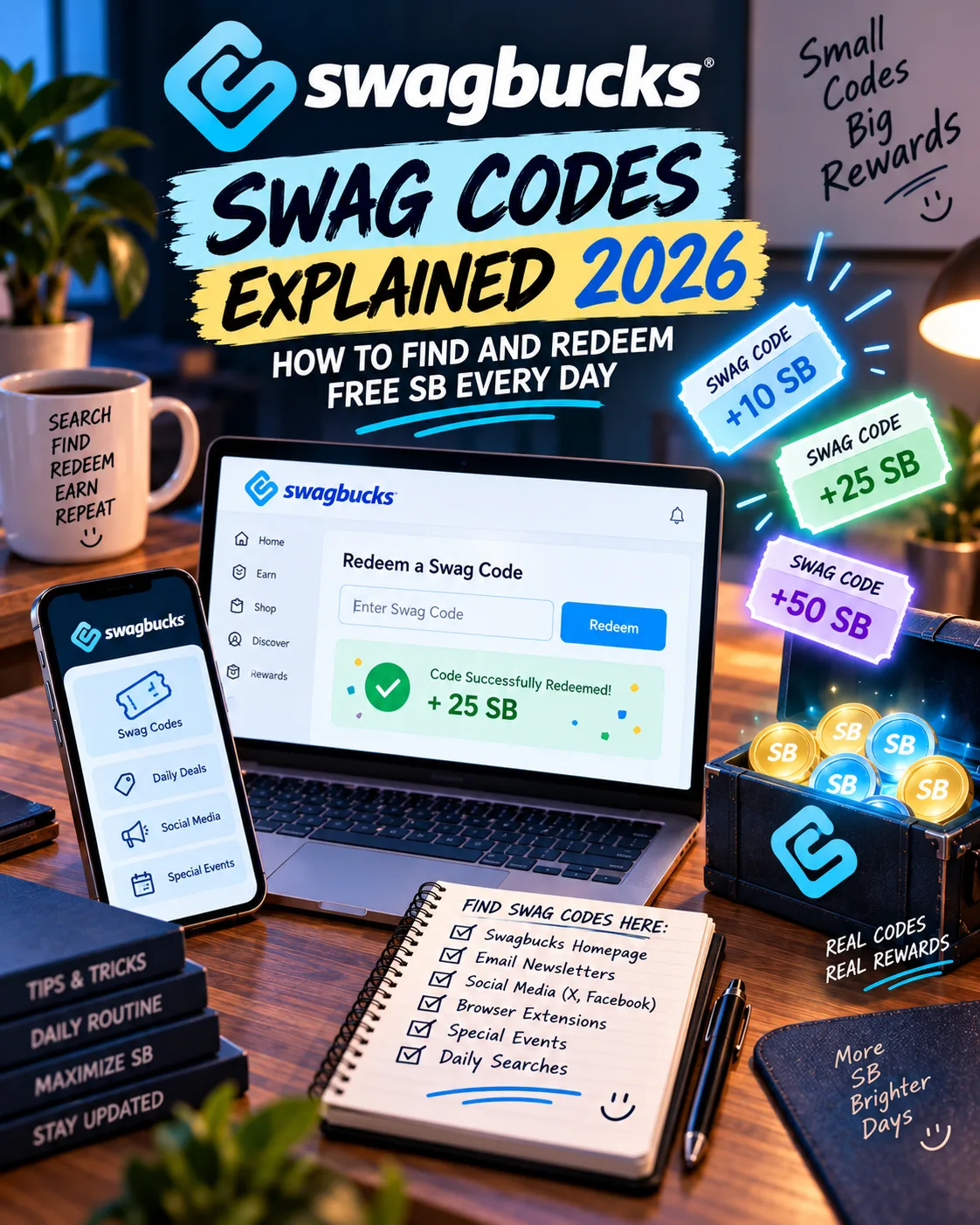 Swag Codes Explained 2026: How to Find and Redeem Free SB Every Day
