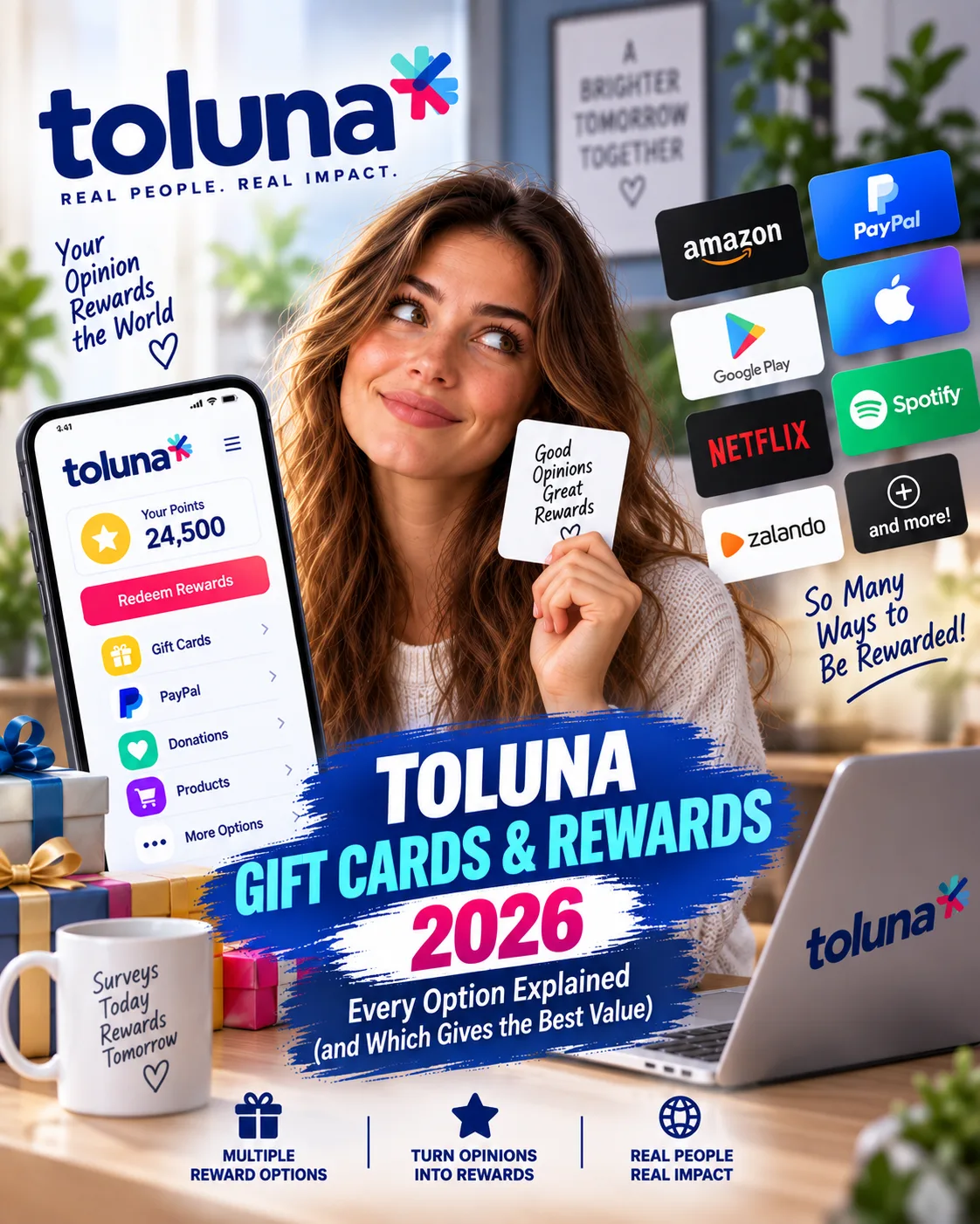 Toluna Gift Cards & Rewards 2026: Every Option Explained (and Which Gives the Best Value)