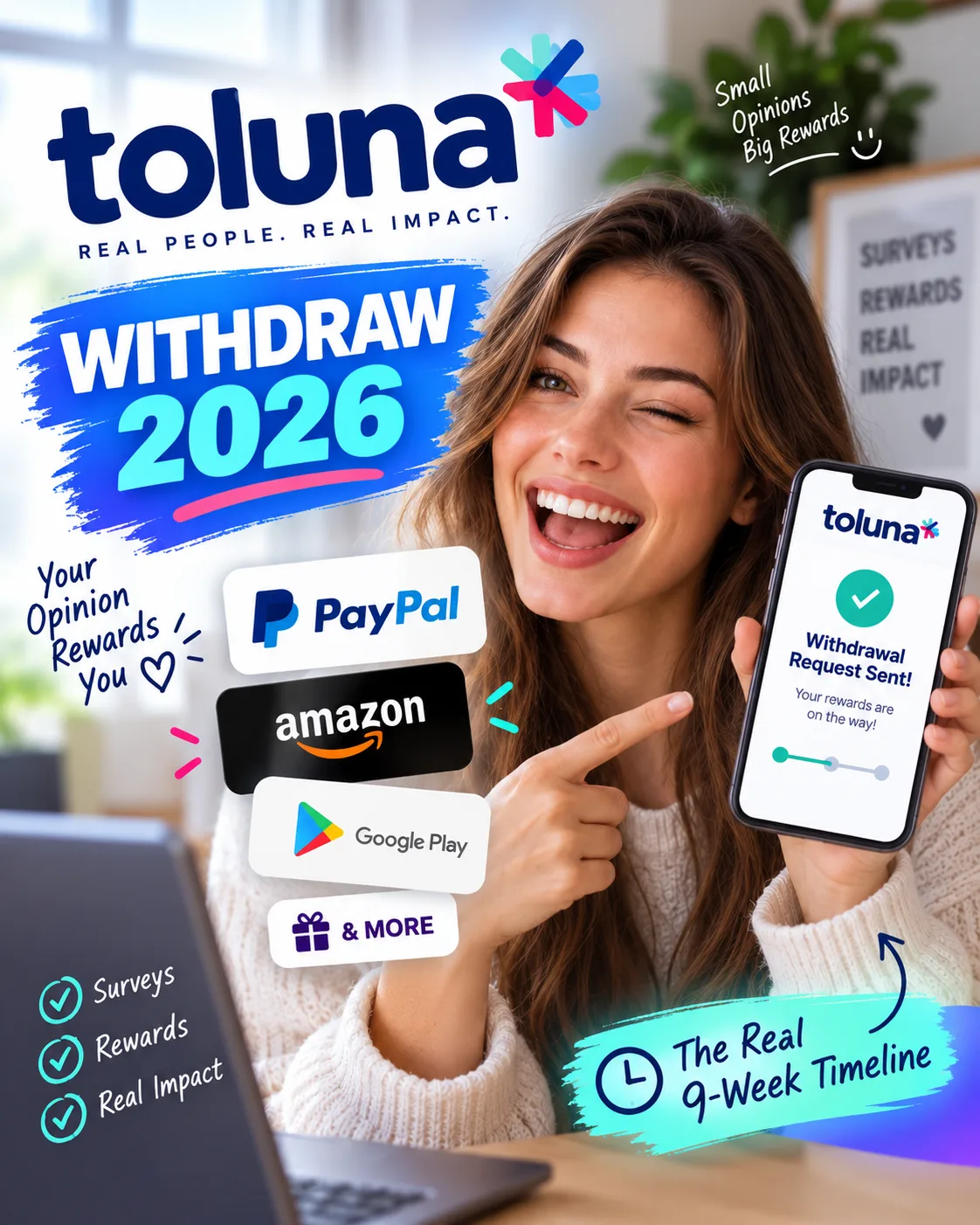 How to Withdraw from Toluna 2026: PayPal, Gift Cards & the Real 9-Week Timeline